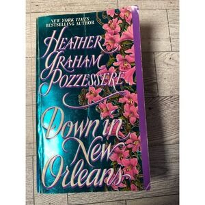 Heather Graham Pozzessere Down in New Orleans Romance Paperback Book 1996 Zebra